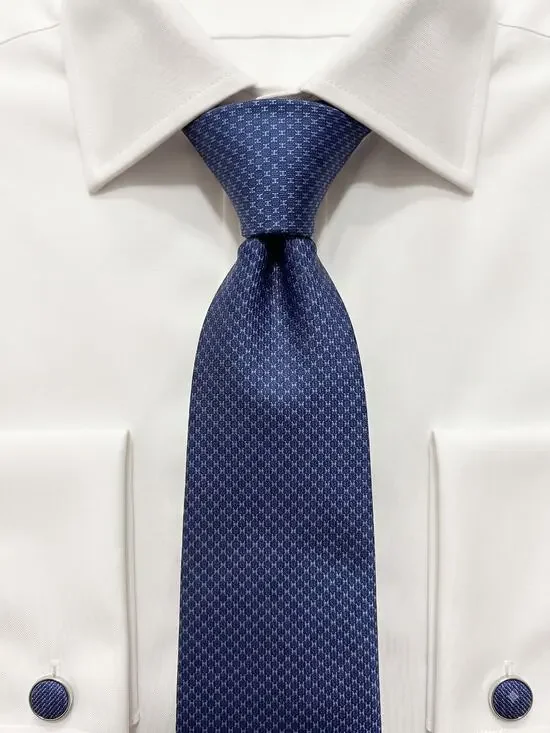 Hermès Paris Slate Blue Geometric 