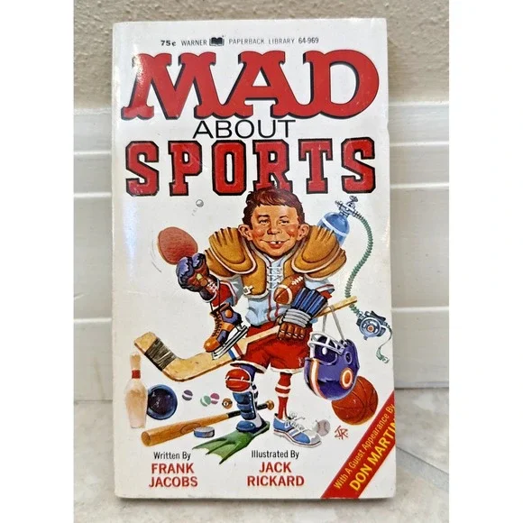 Mad‎ About Sports Warner Paperback Library Edition 1972 First Printing