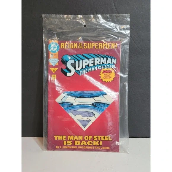 Superman Dc Comics Superman Man of Steel #22 (1993 #13)