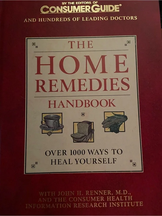 Home Remedies Handbook Herb Remedy book heal healing cure cures herbs herbal hc