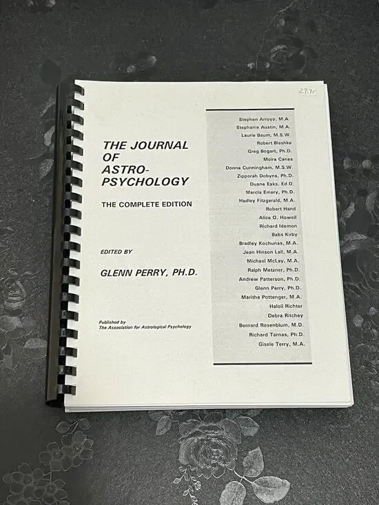 The Journal Of Astro-Psychology The complete edition Glenn Perry 1995