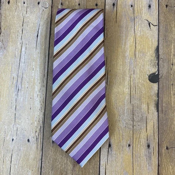 Charles Tyrwhitt Silk Tie Repp Striped