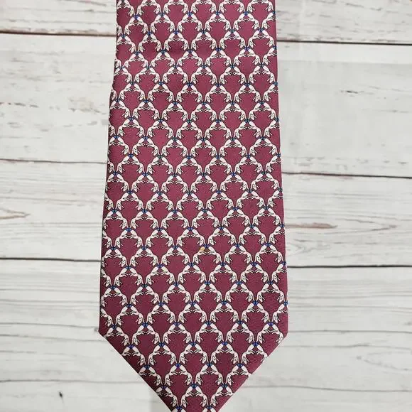 Cremieux Men's 100%Silk Handmade Geometric Neck Tie