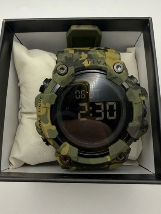 Activa Digital Camouflage Watch NIB