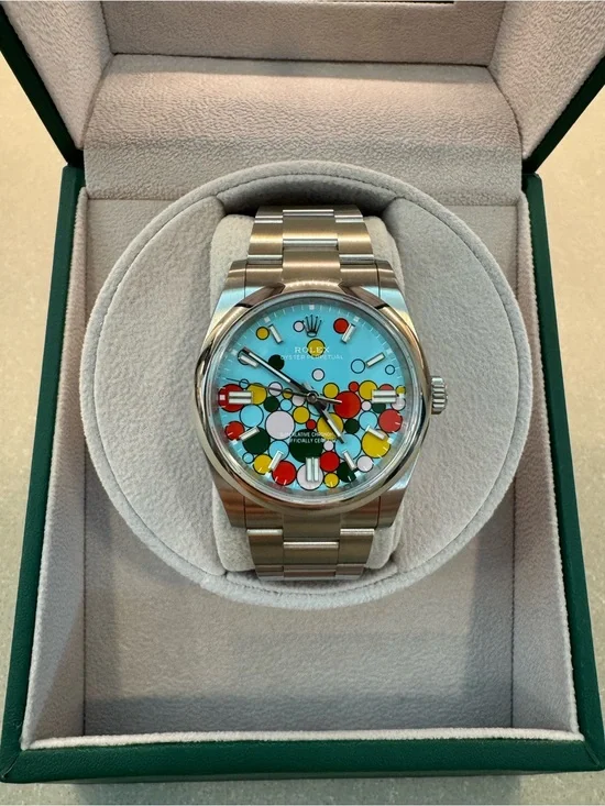 Rolex Oyster Perpetual 36mm Celebration Dial 2024 - Watch Only + Extra Link