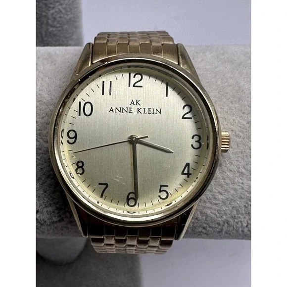 Anne Klein 10/9246 Mens Watch‎ New Battery 35MM 6.5