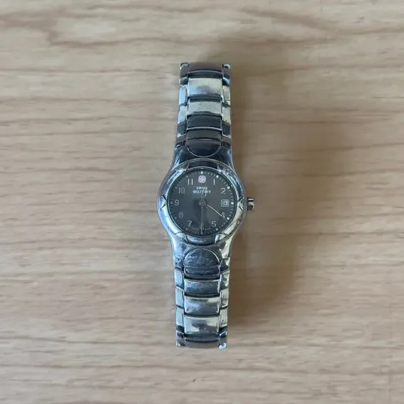 Wenger Swiss Military Black Dial Date Watch