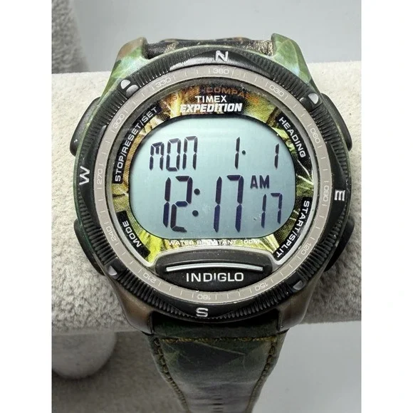 Timex T40611 Realtree Camo New Battery Mens Watch 43MM 8