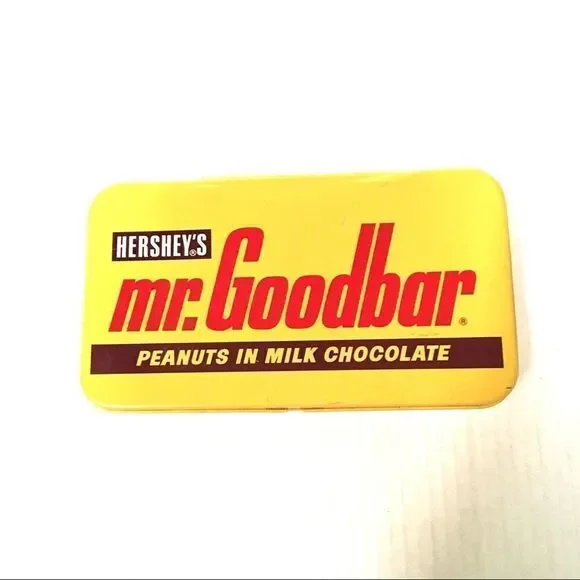 Vintage Hershey’s Mr. Goodbar antique tin box‎
