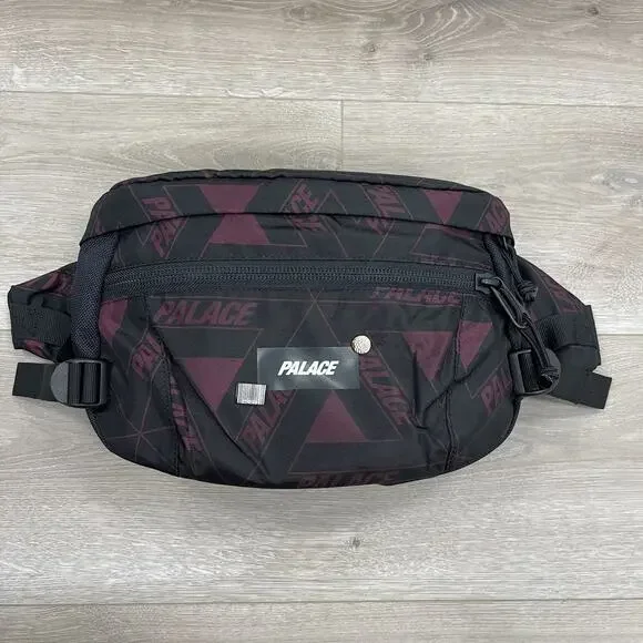 Palace FW17 Bun Bag Purple Black Waist Pack SF