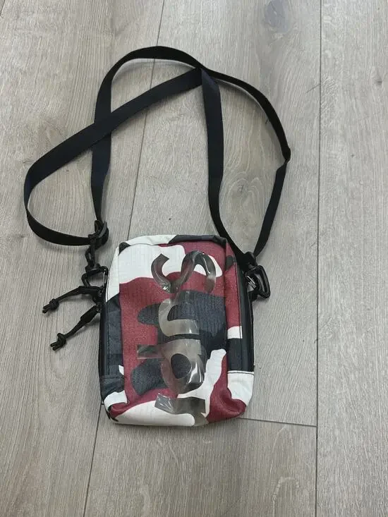 Supreme Red Camo Sling Shoulder Bag Adjustable SF