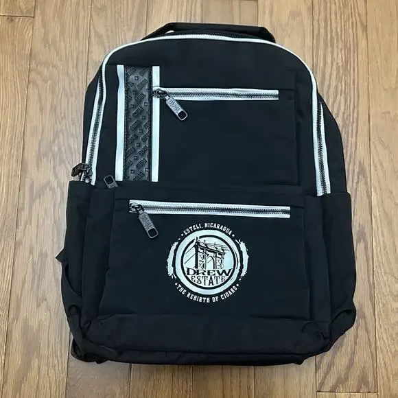 Drew‎ Estate Backpack Black and White The Rebirth Of Cigars swag NEW