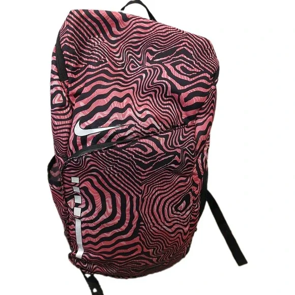 Nike Hoops Elite 32L Kay Yow Backpack HF6798-010 Pink Black Basketball Air Logo