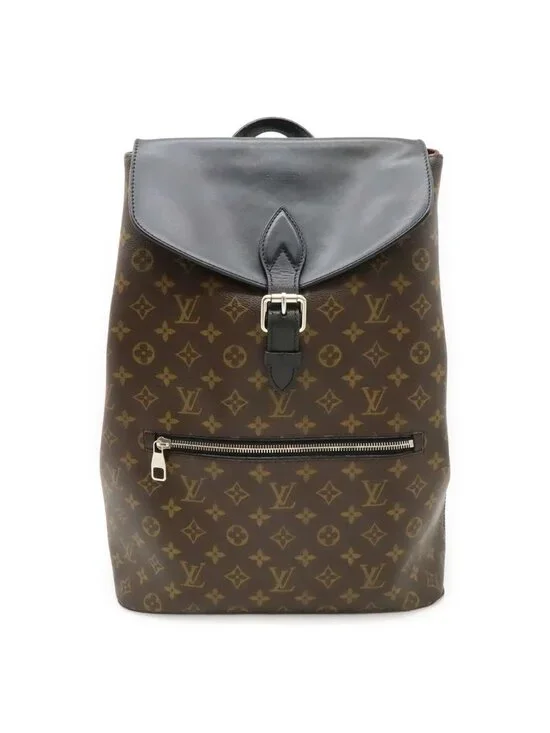 Louis Vuitton Monogram Macassar Parc Backpack Shoulder Bag