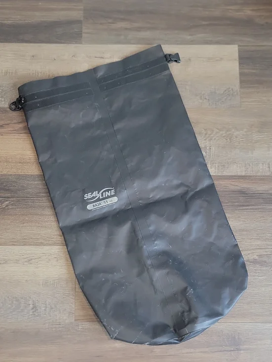 Seal Line Large Capacity 55L Black Waterproof Dry Bag