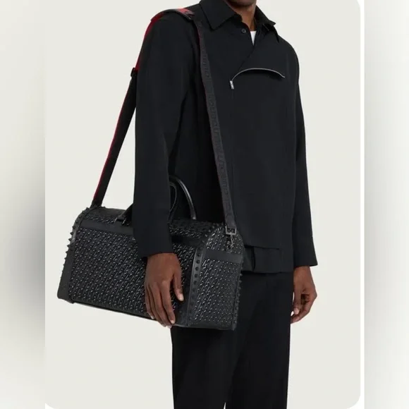 NWT Christian Louboutin Men's Sneakender Medium Duffel Bag
