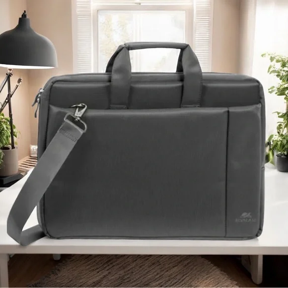 NWOT Rivacase Gray #8251 Notebook Laptop 17.3