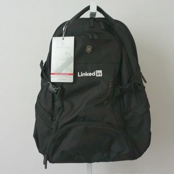 Victorinox Sporty Chic LinkedIn Laptop Travel Gear VX Sport Evo Backpack Black