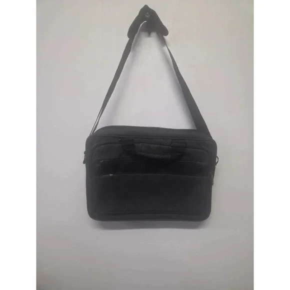 Black Laptop Messenger Bag Shoulder Strap Padded Briefcase Case HP