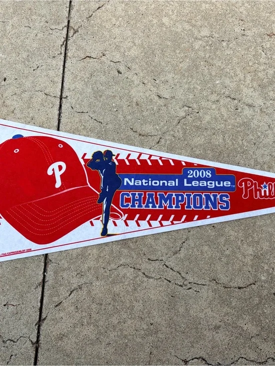 MLB Philadelphia Phillies Sports Pennant