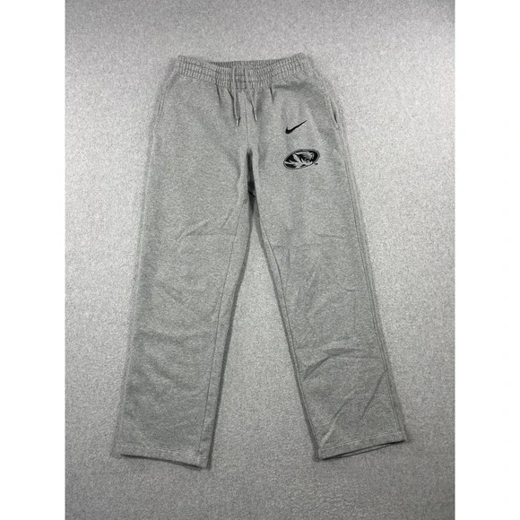University Of Missouri Tigers Sweatpants Mens S Gray Mizzou Nike Loose Fit
