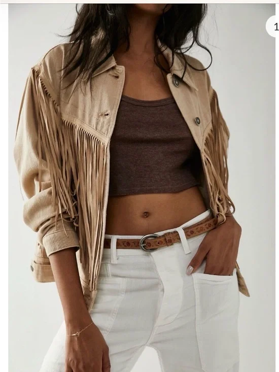Free People FP Collection Kerrigan Embossed Skinny BELT M/L NWOT
