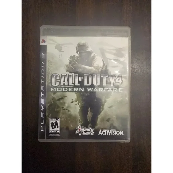 PS3 Call Of Duty 4 Modern Warfare PlayStation 3 Game InfinityWard Activision CIB