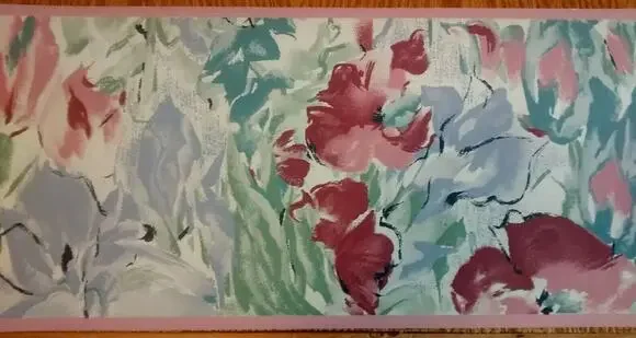 York Floral Wallpaper Border 9
