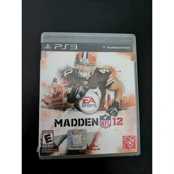 Madden NFL 12 (Sony‎ PlayStation 3 PS3) COMPLETE CIB Video Game Football