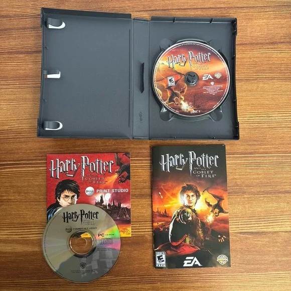 Harry Potter and the Goblet of‎ Fire PC Game Complete 2 Disc EA Games 2005