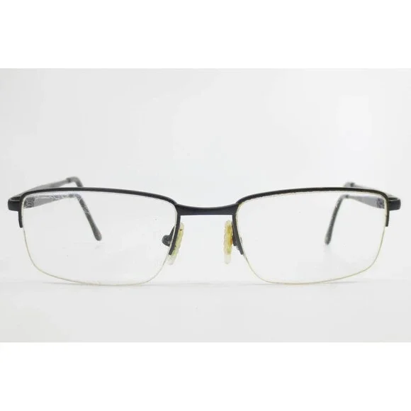 Champion CU 1016 C02 STL Matte Black Grey Semi Rimless Eyeglasses 51-18-135