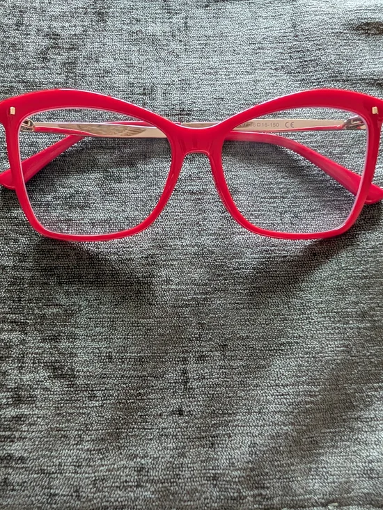 Bright Pink Women's Fashion Eyeglass Frames