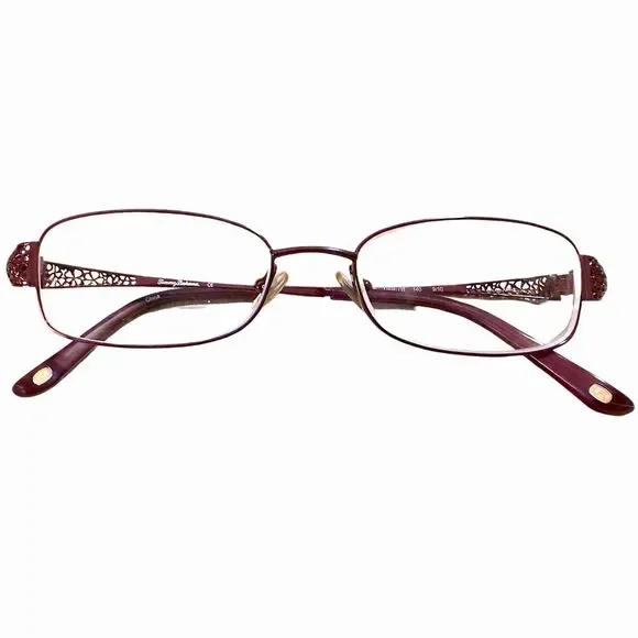 Tommy Bahama TB170 Merlot Womens Eyeglasses Frames Filigree Red 52-17-140 mm