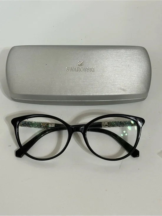 Swarovski SK5258 53-17-140 round prescription glasses 53 17 140