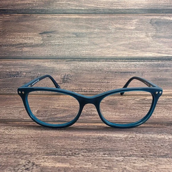 Kate Spade New York Raelynn ZI9 Teal Blue Cat Eye Eyeglasses 51-17-140