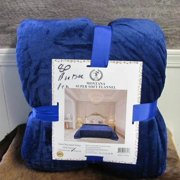 GL GOLDEN LINEN‎ FLANNEL/VELOUR BLANKET/THROW NIP