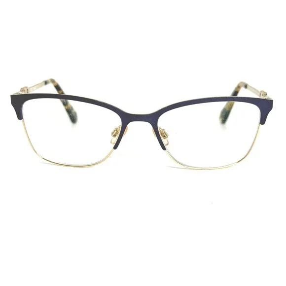Cole Haan CH5009 414 Navy Blue Gold Cat Eye Eyeglasses Frames 135 07/16‎
