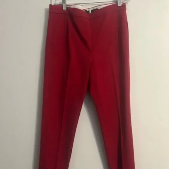 J. Crew Haute Pink ankle pants. size 8