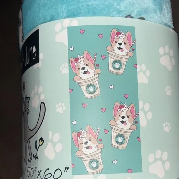 Frankie & June Plush Throw Blanket