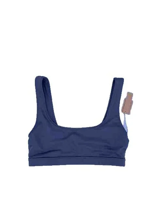 SKIMS Women’s Swim Tank Bikini Top Gunmetal Gray Size S SW-TNK-0743