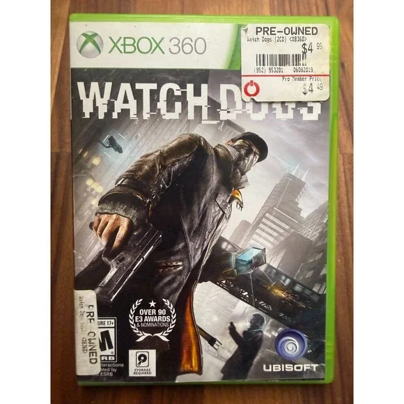 Watch Dogs Xbox 360, 2014 - Complete with 2-Disc and Insert No Manual Tested
