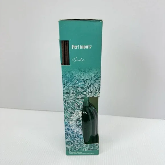New Pier 1 One Imports Jade Reed Diffuser Set Full Size 10 oz Discontinued