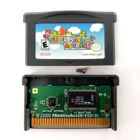 Super Mario Advance Nintendo Game Boy Advance Authentic Cart Only Tested