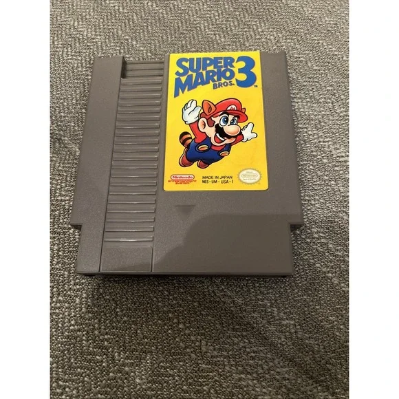 Super Mario Bros. 3 (Nintendo NES, 1990), Original Tested!