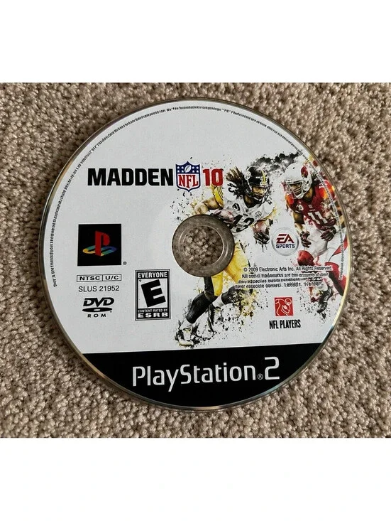 EA SPORTS Madden NFL 10 American Football Game for Sony PlayStation 2 NTSC 2009