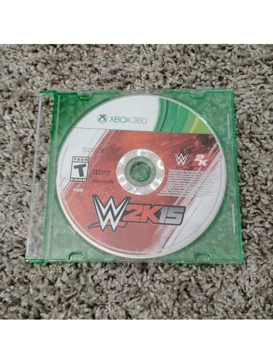 WWE 2K15 (Xbox 360) - Game Disc Only w/ Protective Jewel Case