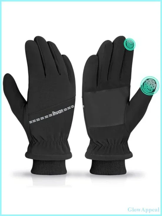Waterproof Winter Thermal Touchscreen Gloves for Men Women Ski