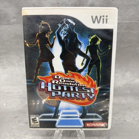 Dance Dance Revolution Hottest Party - Nintendo Wii - Complete CIB