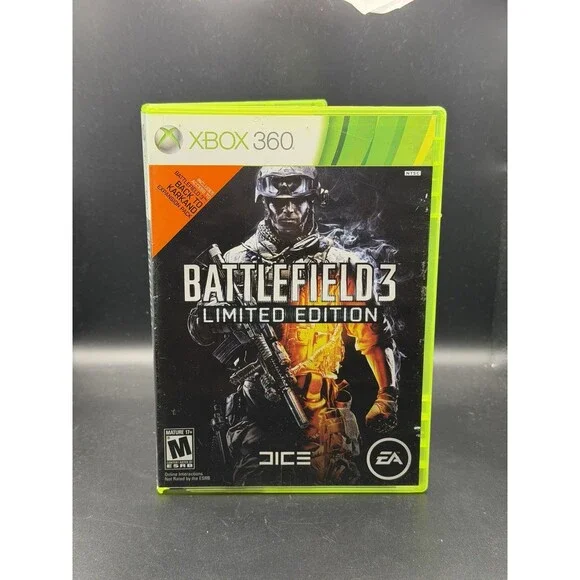 Battlefield 3 - Limited Edition for Xbox 360 - Microsoft Xbox 360 Complete CIB