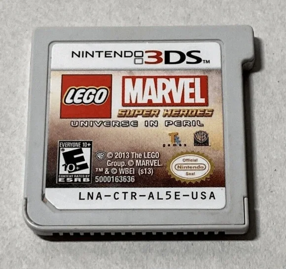 LEGO Marvel Super Heroes - Universe in Peril (Nintendo 3DS, 2013) Cartridge Only